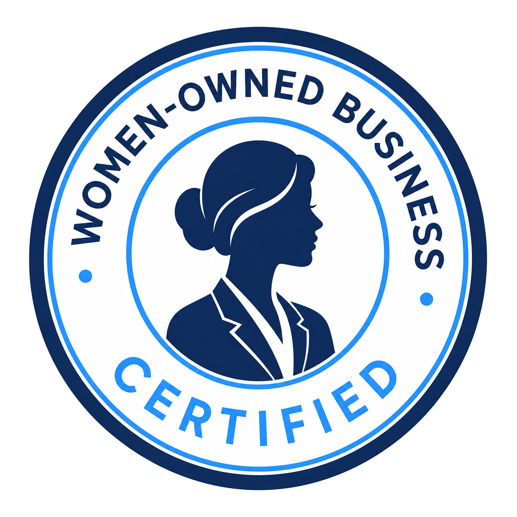 Women-Owned Business certified badge